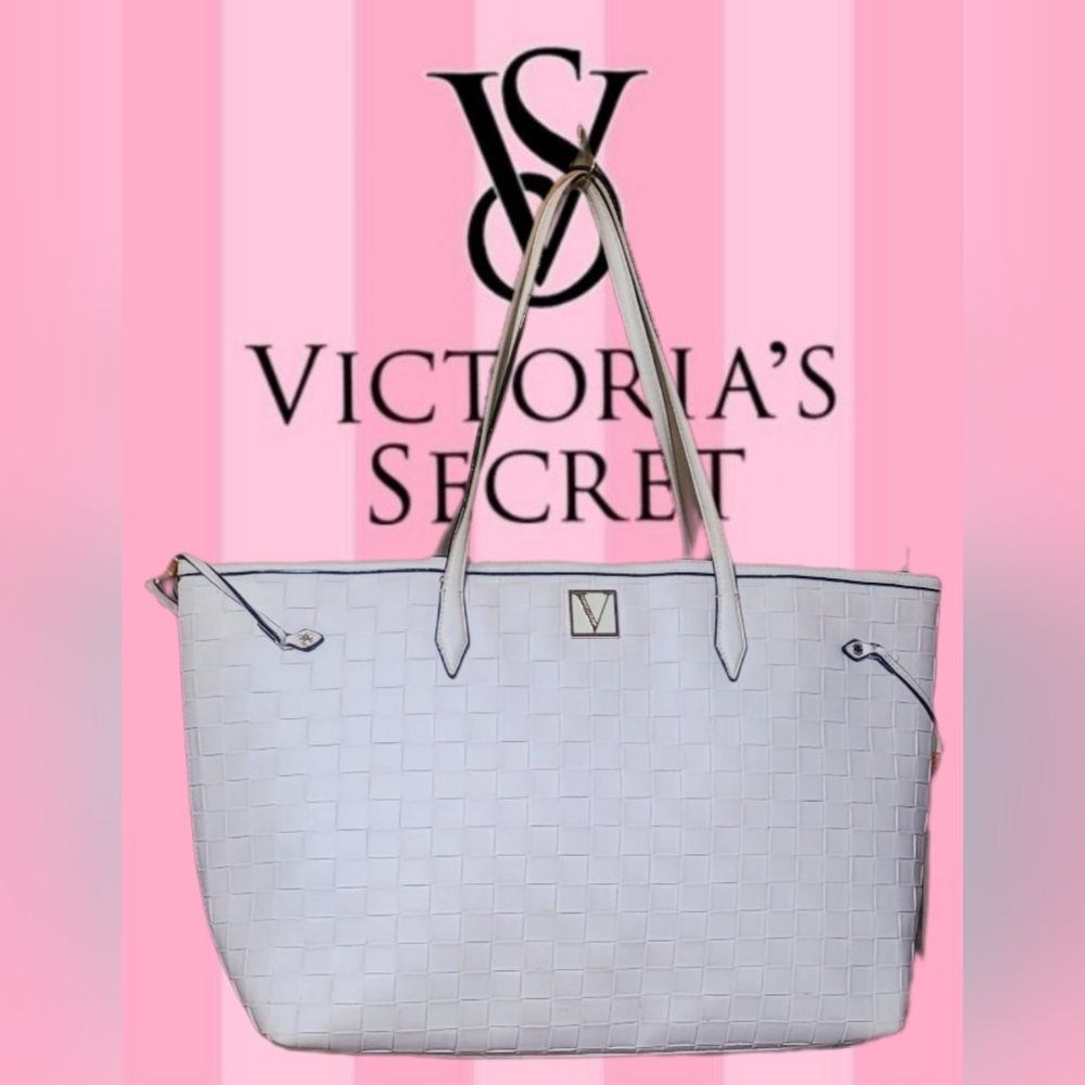 Victoria's Secret Cream Tote Bag